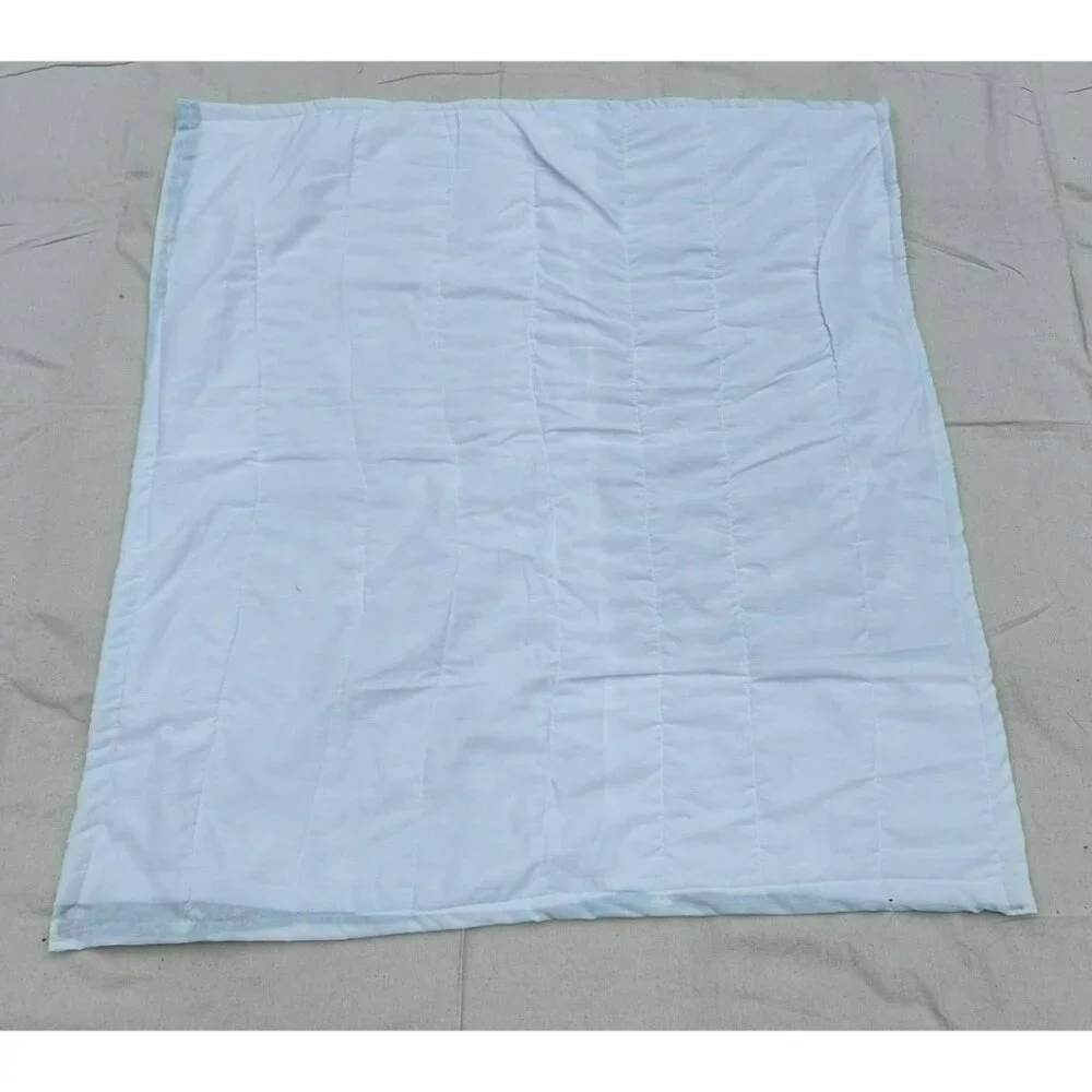 Handmade Snowman Lap Quilt Baby Blanket, 35